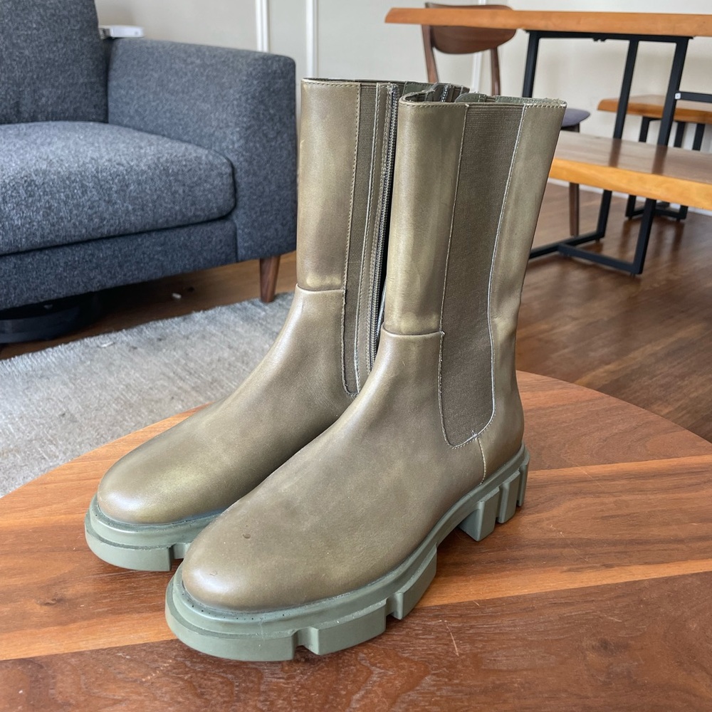 Free People Combat Boots